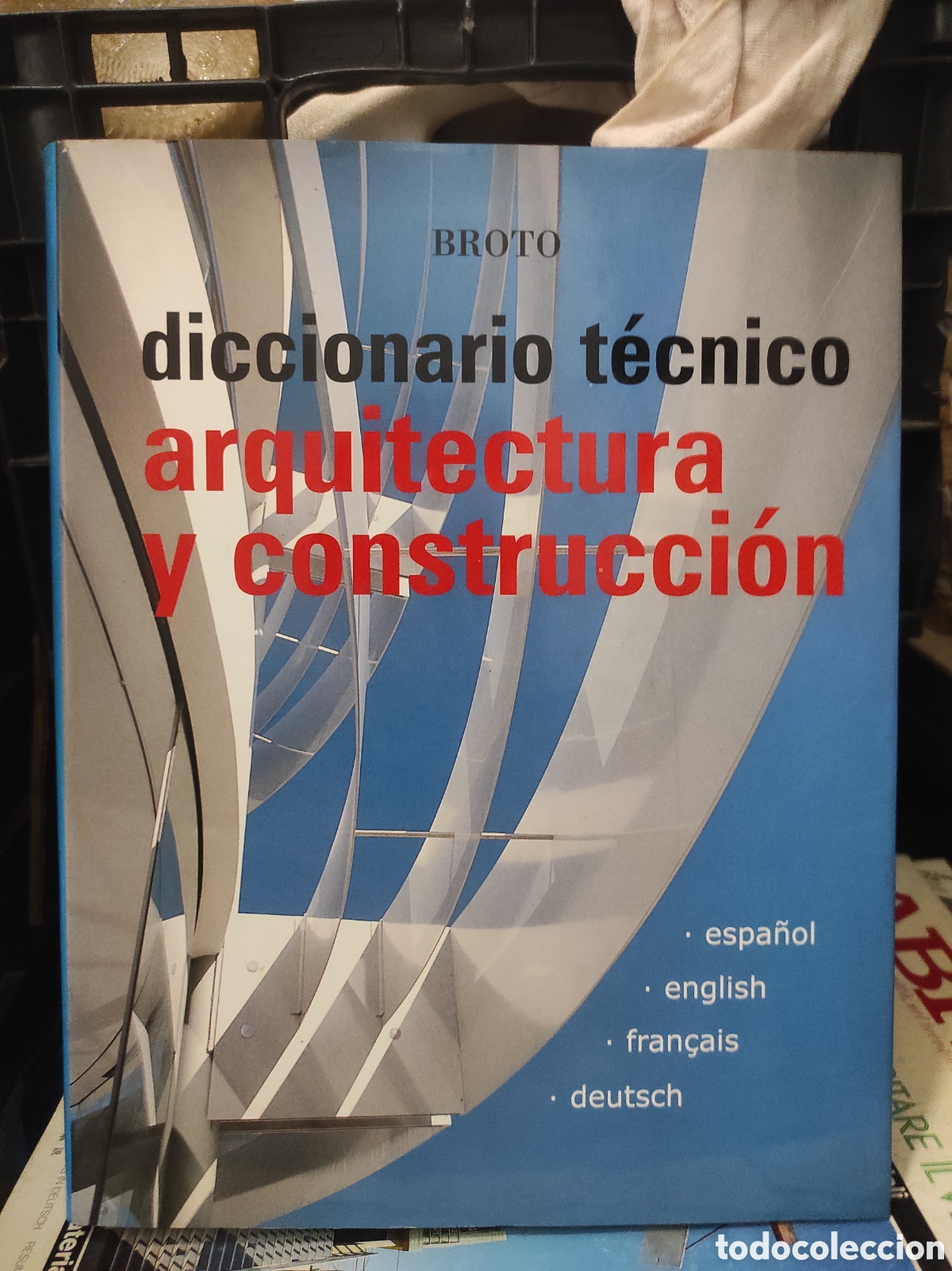 Libros de segunda mano: Diccionario tecnico arquitectura y construccion esp-ing-fr-alem. Con cd-rom. Monsa.