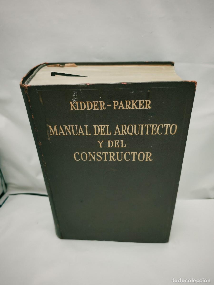 Livros em segunda m&atilde;o: Kidder y Parker: Manual de Arquitecto y del Constructor
