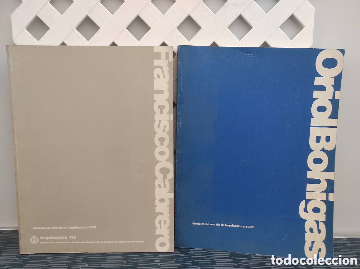 Libros de segunda mano: Revista Arquitectos 118 y 119: Francisco Cabrero y Oriol Bohigas