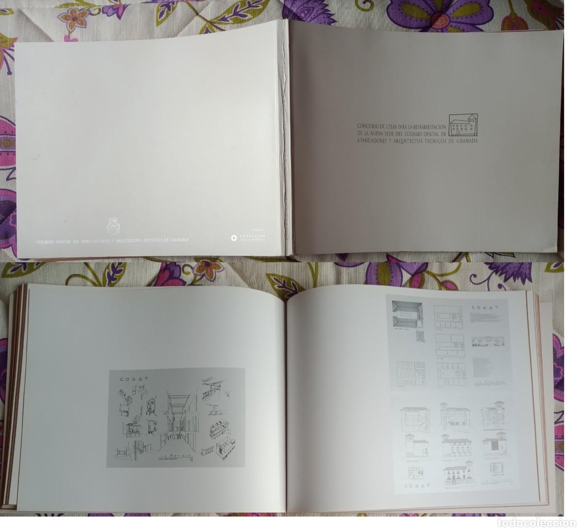 Libros de segunda mano: CONCURSO IDEAS REHABILITACI&Oacute;N NUEVA SEDE COLEGIO APAREJADORES DE GRANADA. 1995