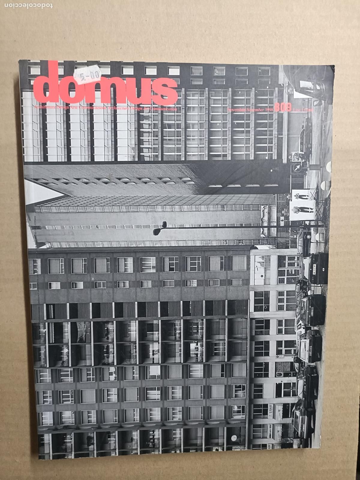 Libros de segunda mano: DOMUS 809. HABERLI & MARCHAND. KLEIHUES. LIBESKIND. LIEVORE. ARQUITECTURA, DISE&Ntilde;O, ARTE, INFORMACI&Oacute;