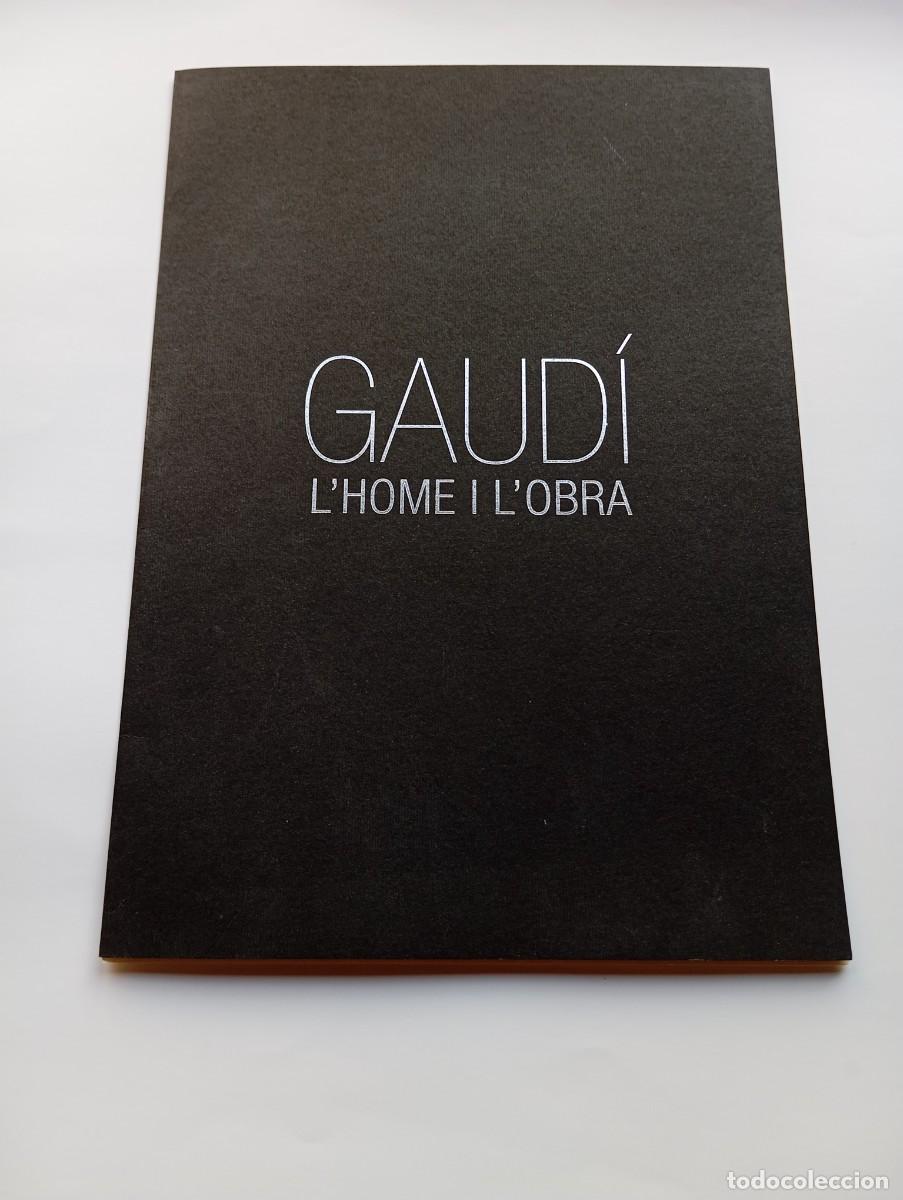 Libros de segunda mano: GAUDI L'HOME I L'OBRA - Edicion limitada 2000 ex. N&ordm; A0087 - Carpeta + lamina
