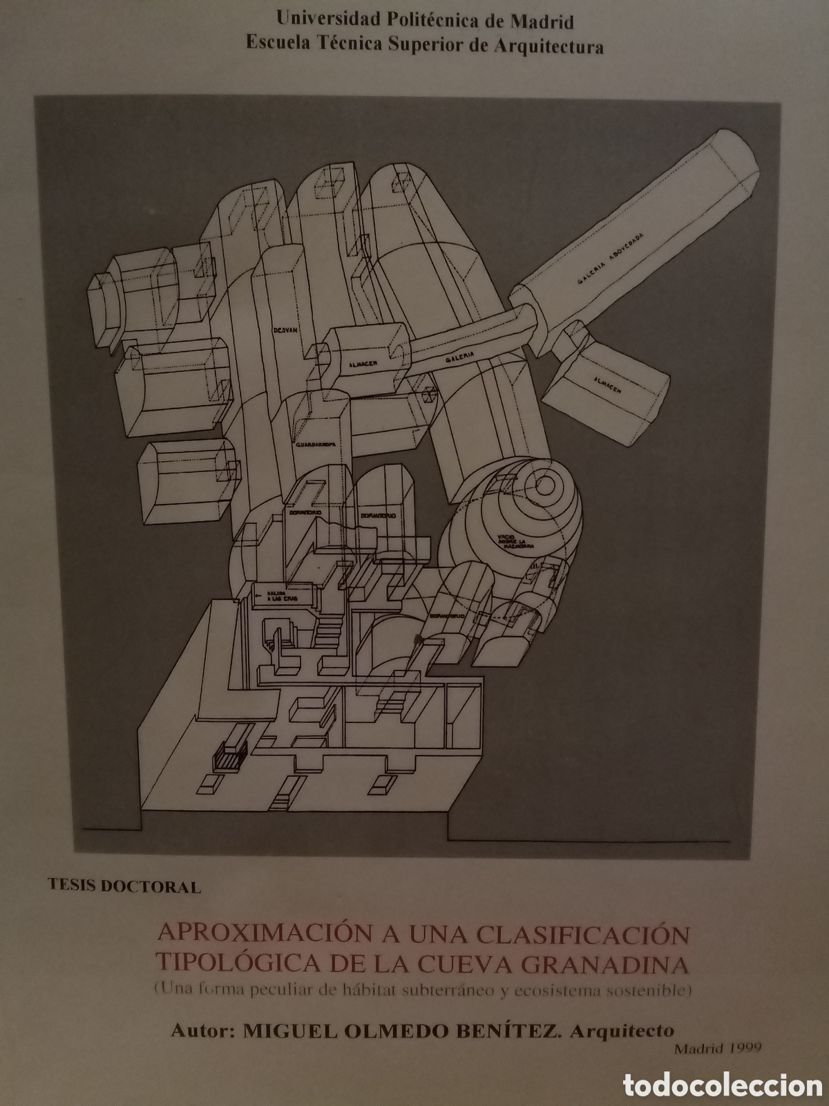 Libros de segunda mano: Miguel Olmedo Ben&iacute;tez. Aproximaci&oacute;n a una clasificaci&oacute;n tipol&oacute;gica de la cueva granadina