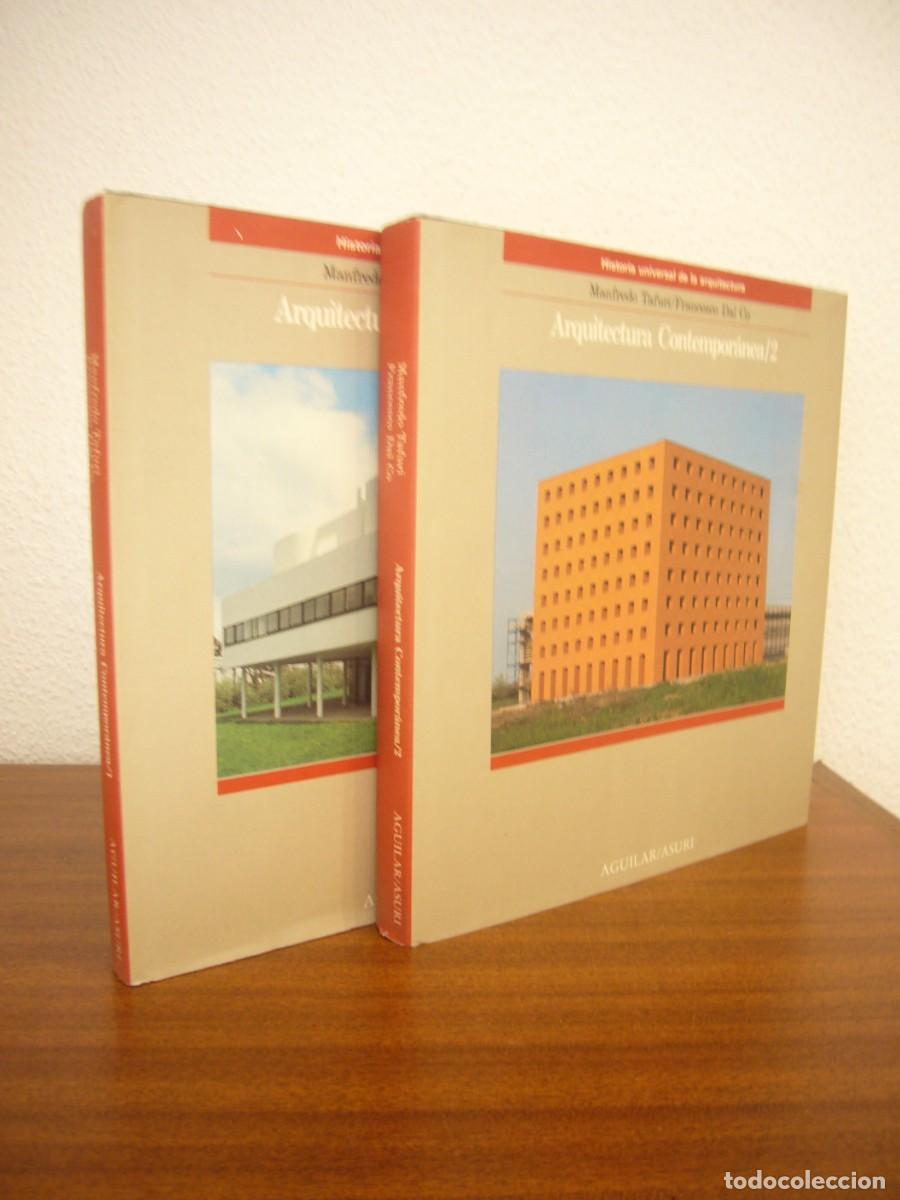 Libros de segunda mano: MANFREDO TAFURI & FRANCESCO DAL CO: ARQUITECTURA CONTEMPOR&Aacute;NEA 1 Y 2 (AGUILAR) TAPA DURA. PERFECTOS