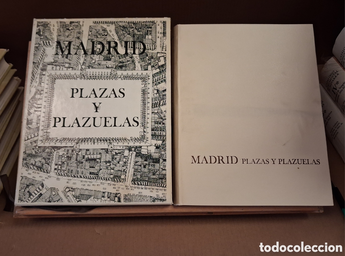 Libros de segunda mano: MADRID PLAZAS Y PLAZUELAS. CRLOS DE MIGUEL 1976.