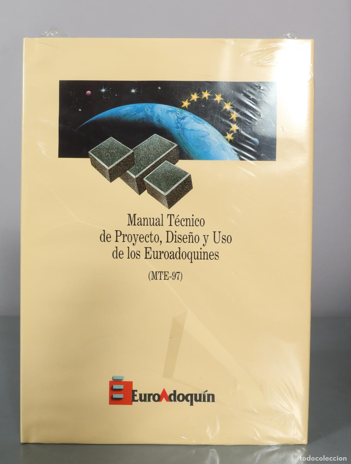 Libros de segunda mano: Manual t&eacute;cnico de Proyecto, Dise&ntilde;o y Uso de los Euroadoquines MTE-97 PRECINTADO