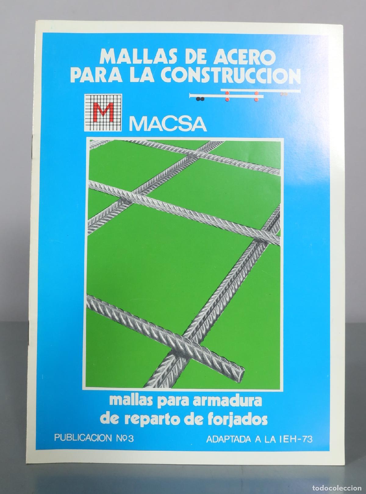 Libros de segunda mano: Mallas de acero para la construccion - Macsa