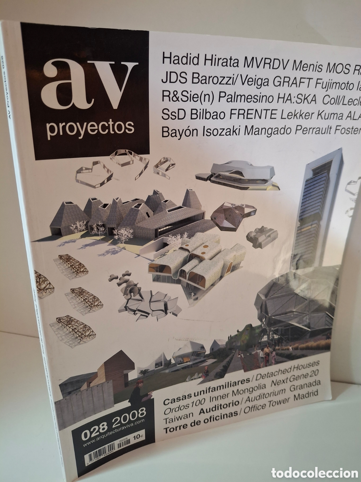 Libros de segunda mano: AV PROYECTOS N&ordm; 28, CASAS UNIFAMILIARES, ARQUITECTUTA VIVA, 2008