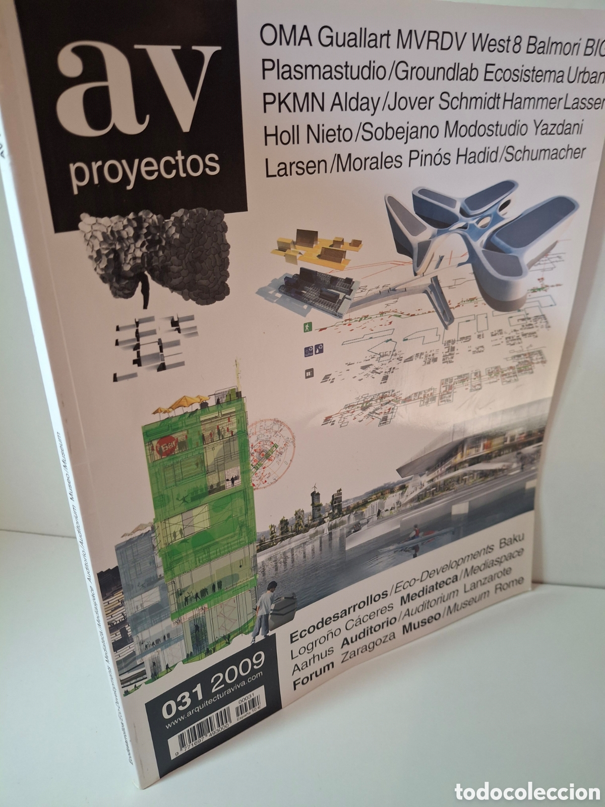 Libros de segunda mano: AV PROYECTOS N&ordm; 31, ECODESARROLLOS, ARQUITECTURA VIVA, 2009