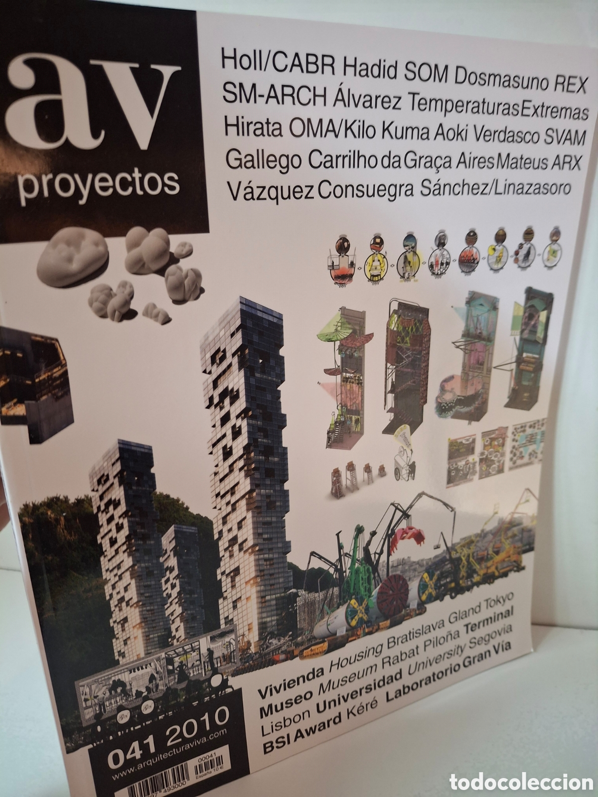 Libros de segunda mano: AV PROYECTOS N&ordm; 41, VIVIENDA / HOUSING, ARQUITECTURA / ARCHITECTURE, 2010