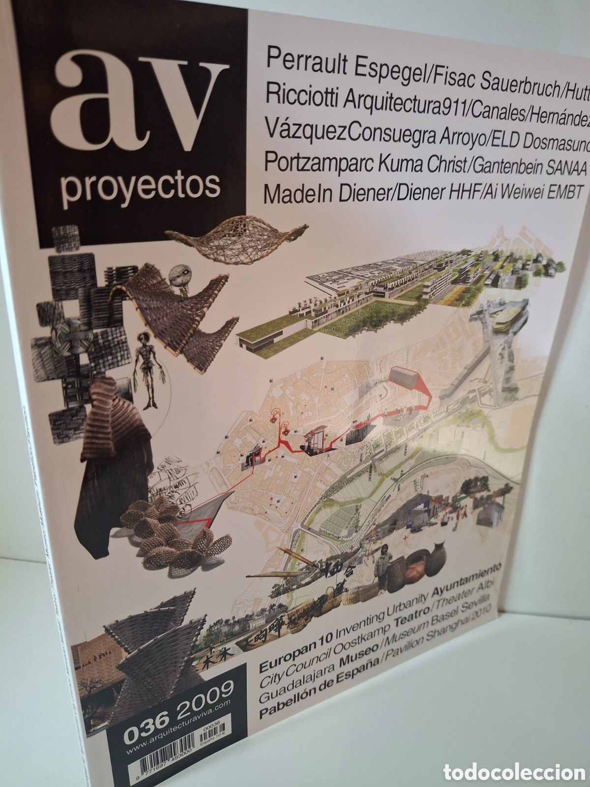 Libros de segunda mano: AV PROYECTOS N&ordm; 36, EUROPEAN 10, ARQUITECTURA VIVA, 2009