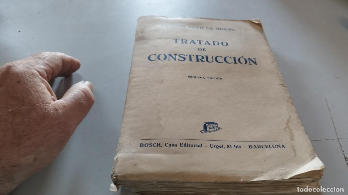 Libros de segunda mano: TRATADO DE CONSTRUCCION / LUCIANO NOVO / GRAV 27 / BOSCH 1960