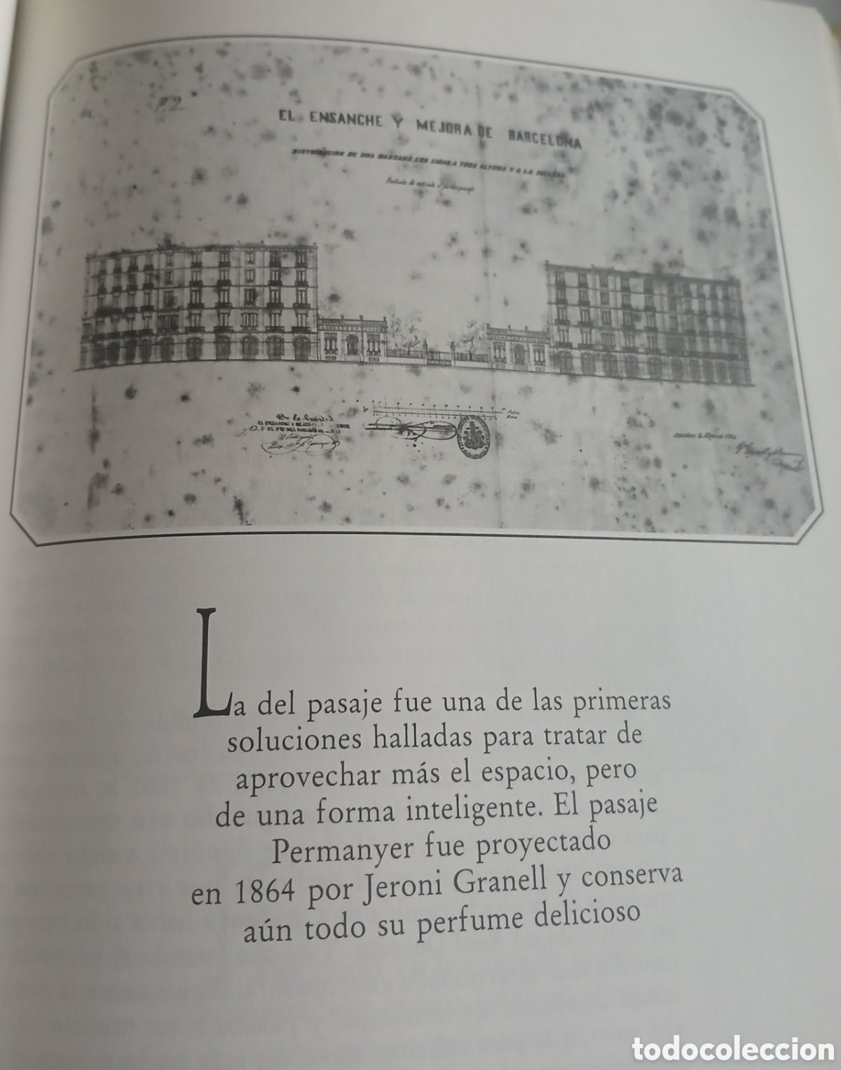 Libros de segunda mano: HISTORIA DEL EIXAMPLE LLU&Iacute;S PERMANYER - Foto 2