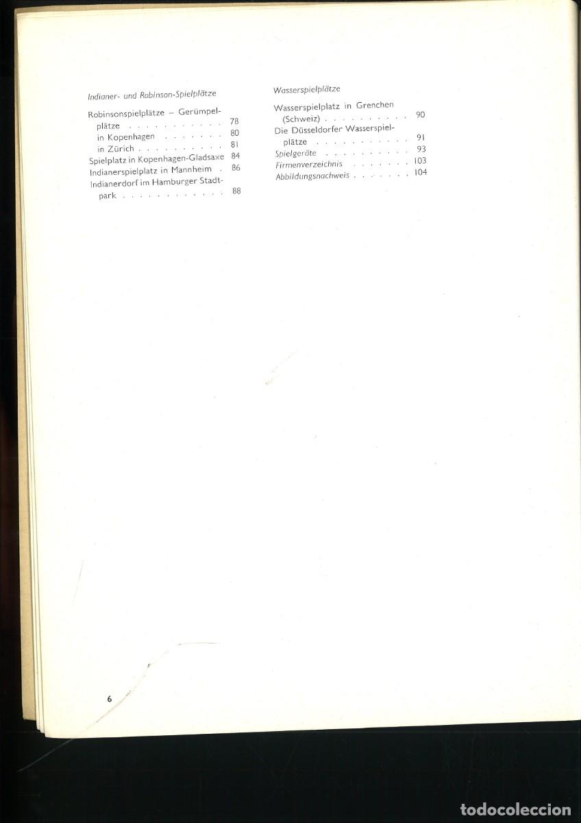 Libros de segunda mano: KINDERSPIELPL&Auml;TZE. Varios - Foto 3