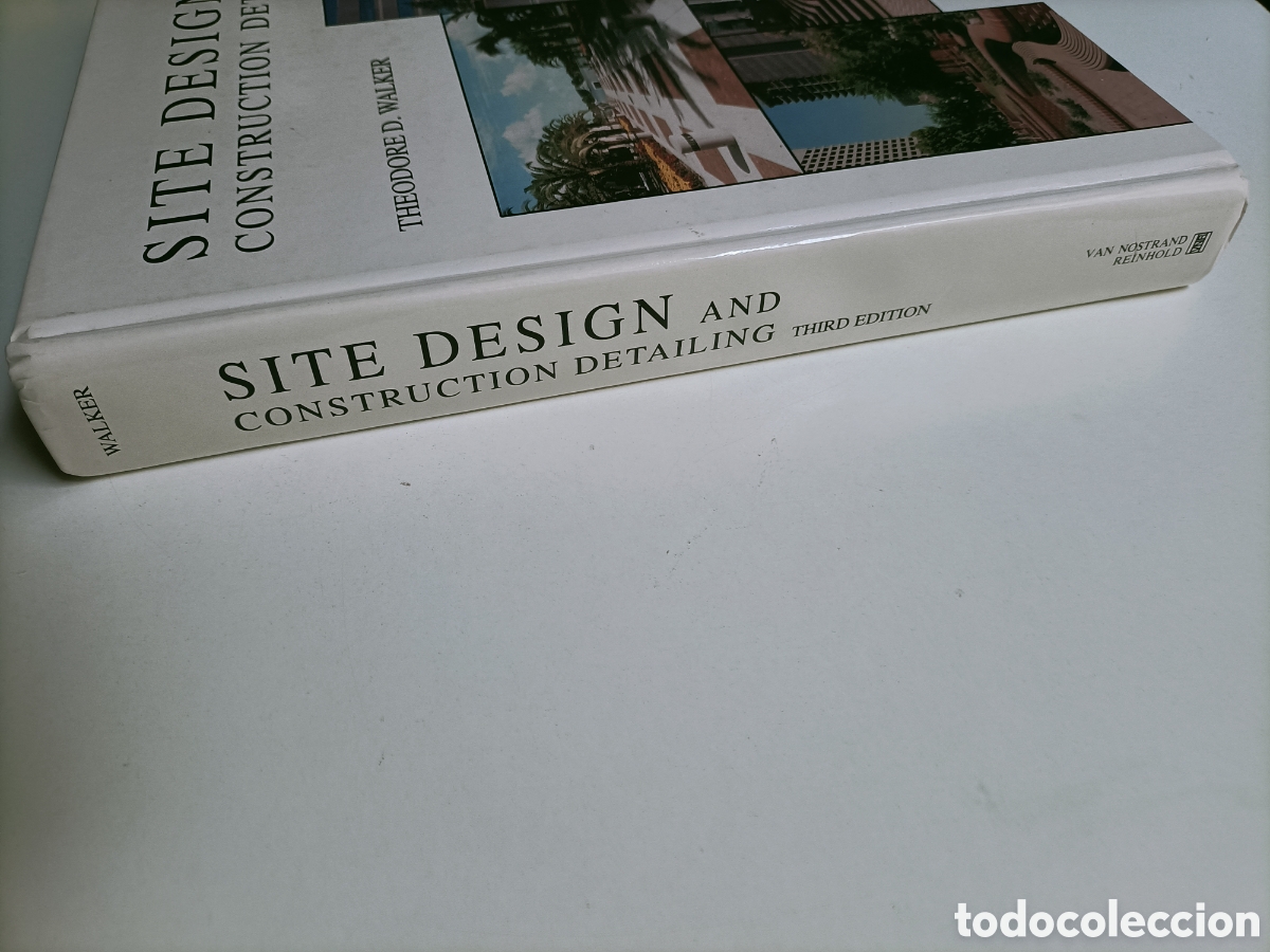 Libros de segunda mano: Site design and construction detailing. Theodore D. Walker - Foto 3