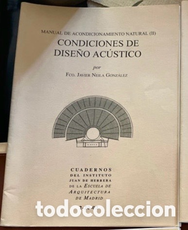 Libros de segunda mano: MANUAL DE ACONDICIONAMIENTO NATURAL (D CONDICIONES DE DISE&Ntilde;O AC&Uacute;STICO.