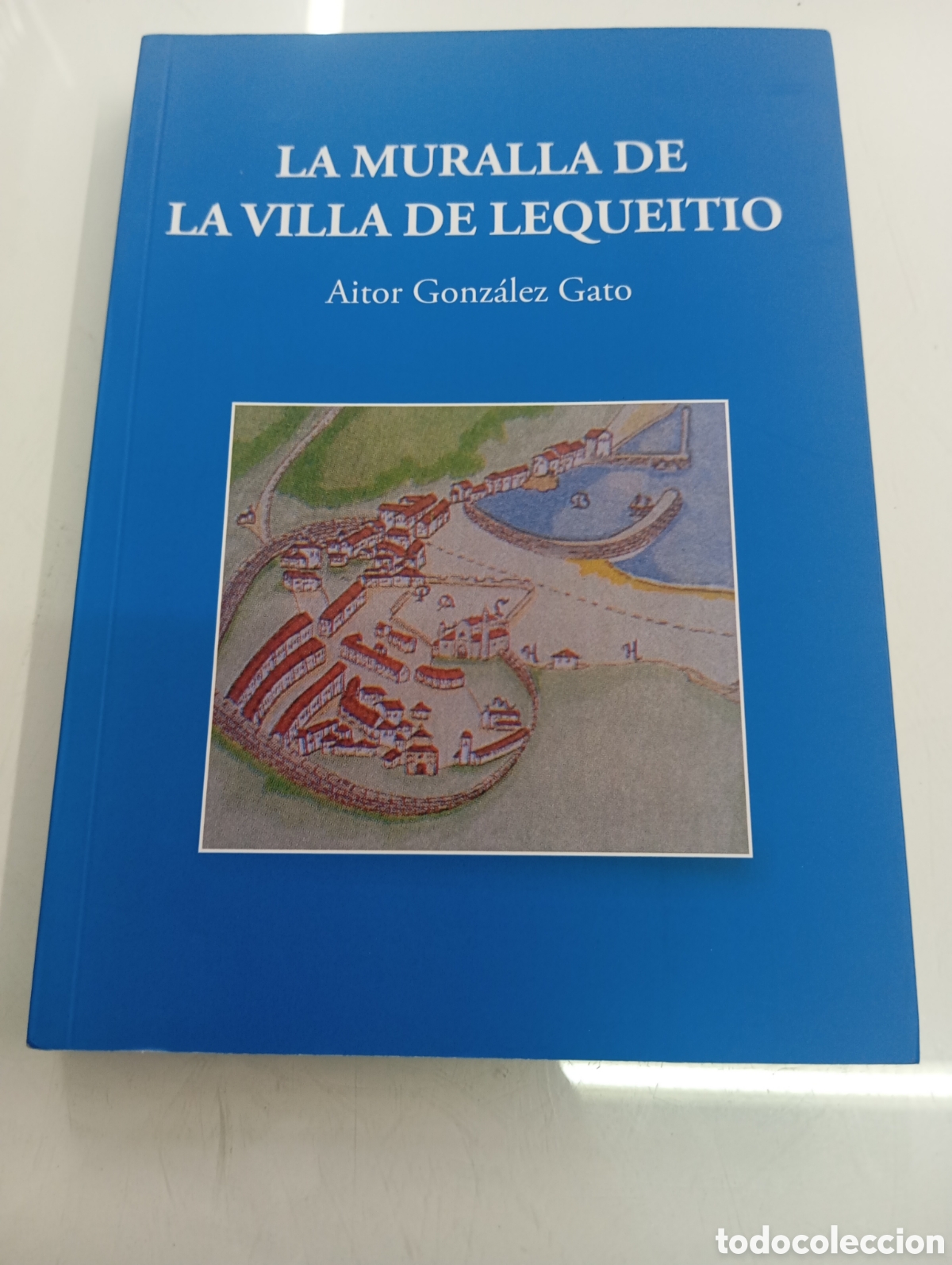 Libros de segunda mano: LA MURALLA DE LA VILLA DE LEQUEITIO AITOR GONZALEZ GATO ESTUDIO CERCAS MEDIEVAL LEKEITIO PAIS VASCO