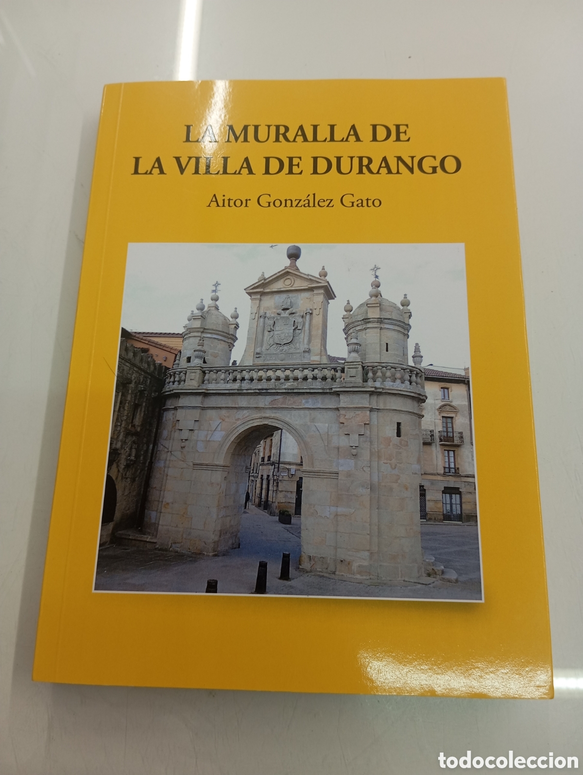 Libros de segunda mano: LA MURALLA DE LA VILLA DE DURANGO AITOR GONZALEZ GATO MONUMENTAL ESTUDIO CERCAS MEDIEVAL PAIS VASCO