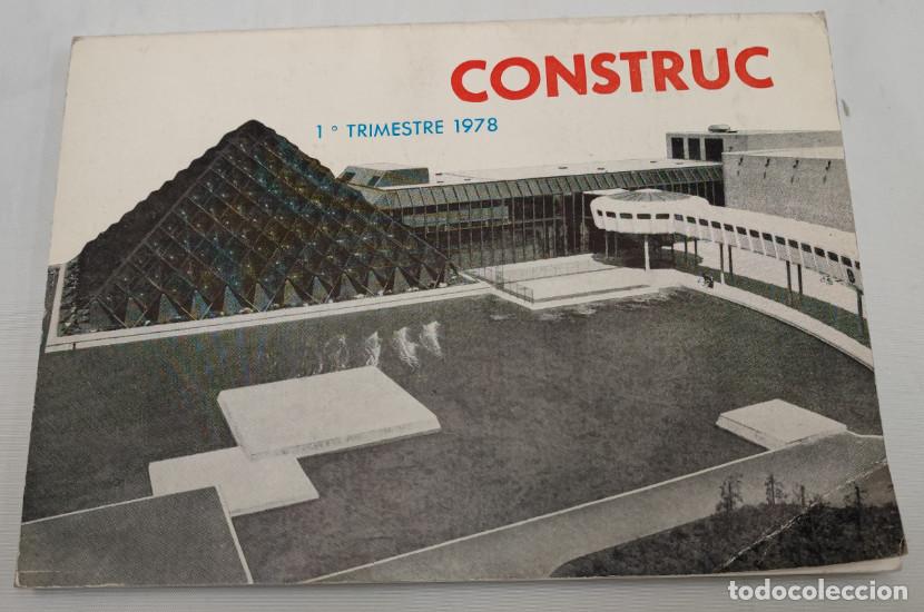 Libros de segunda mano: CONSTRUC, REVISTA TECNICA DE LA CONSTRUCCION, 1 er TRIMESTRE DE 1978