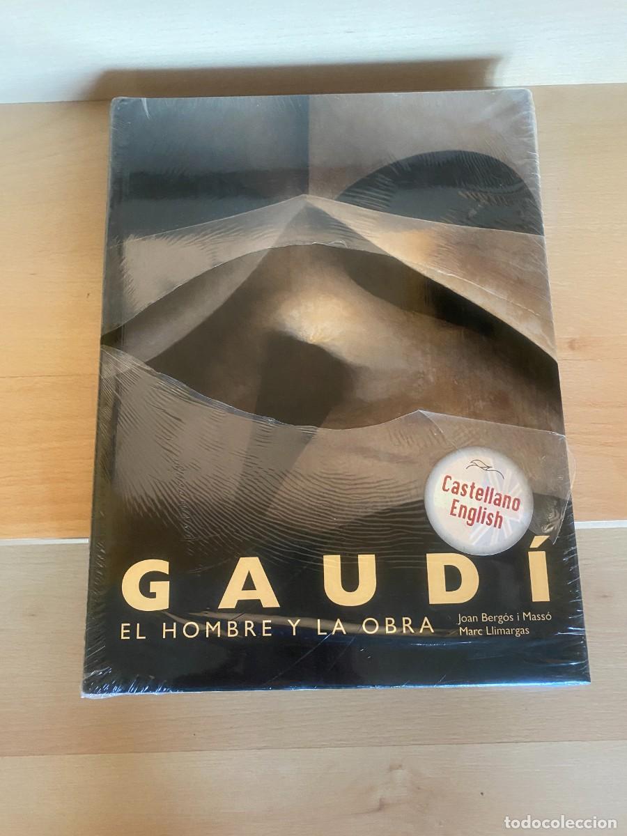 Libros de segunda mano: Gaud&iacute;, el hombre y la obra Joan Bergos Masso, Lunwerg, Biling&uuml;e, castellano-ingl&eacute;s, nuevo con retr&aacute;