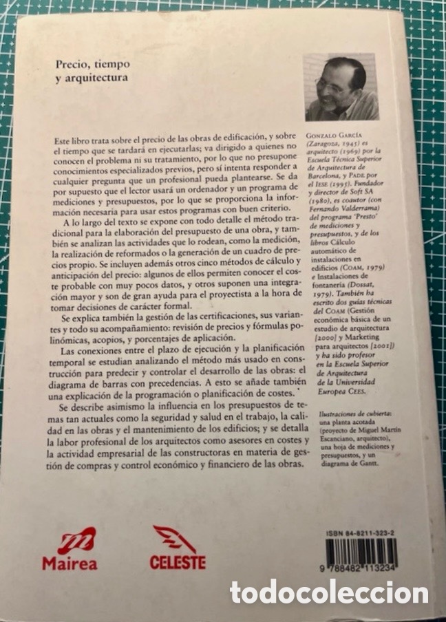 Libros de segunda mano: PRECIO, TIEMPO Y ARQUITECTURA. - Foto 6