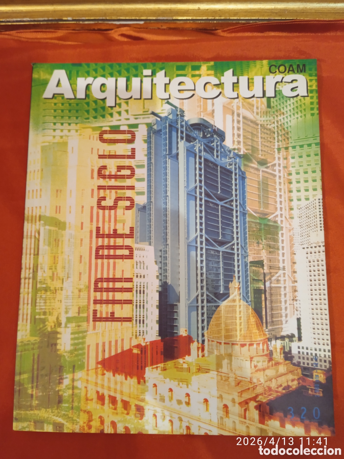 Libros de segunda mano: N&uacute;m 320 revista Arquitectura del COAM