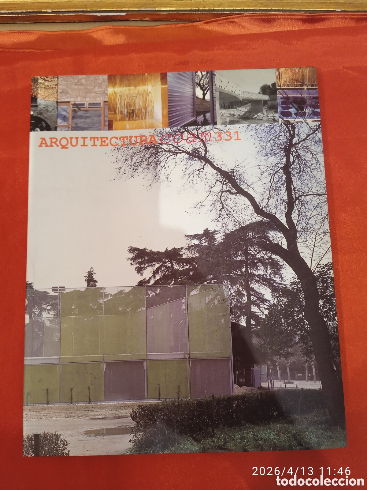 Libros de segunda mano: N&uacute;m 331 revista Arquitectura del COAM