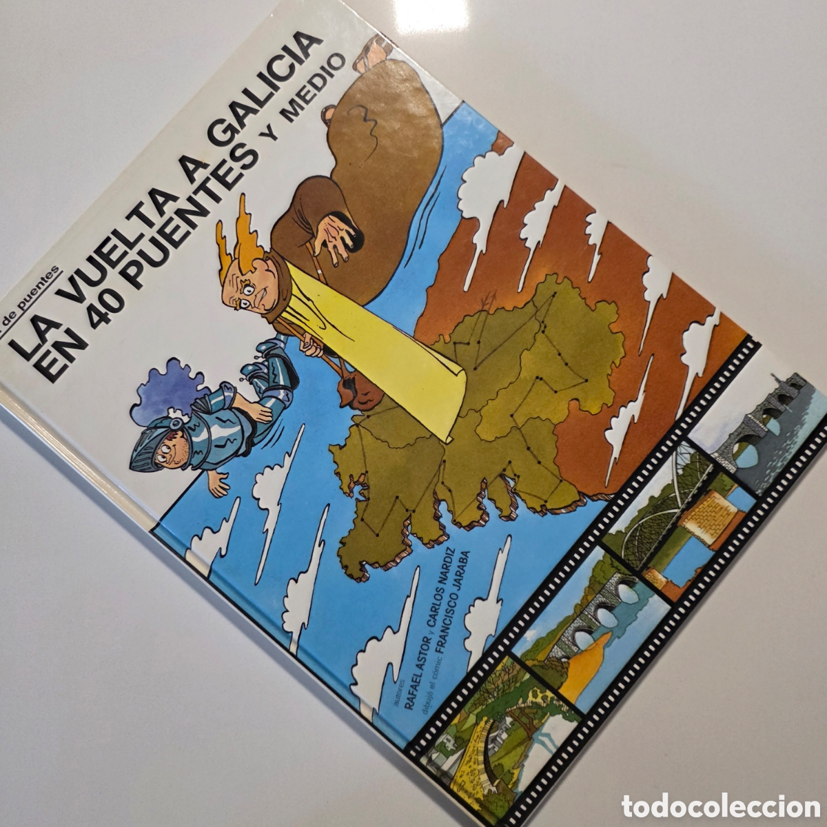 Libros de segunda mano: La vuelta a Galicia en 40 puentes y medio - ED. ORIGINAL 1987 numerada n&ordm;1646/5000