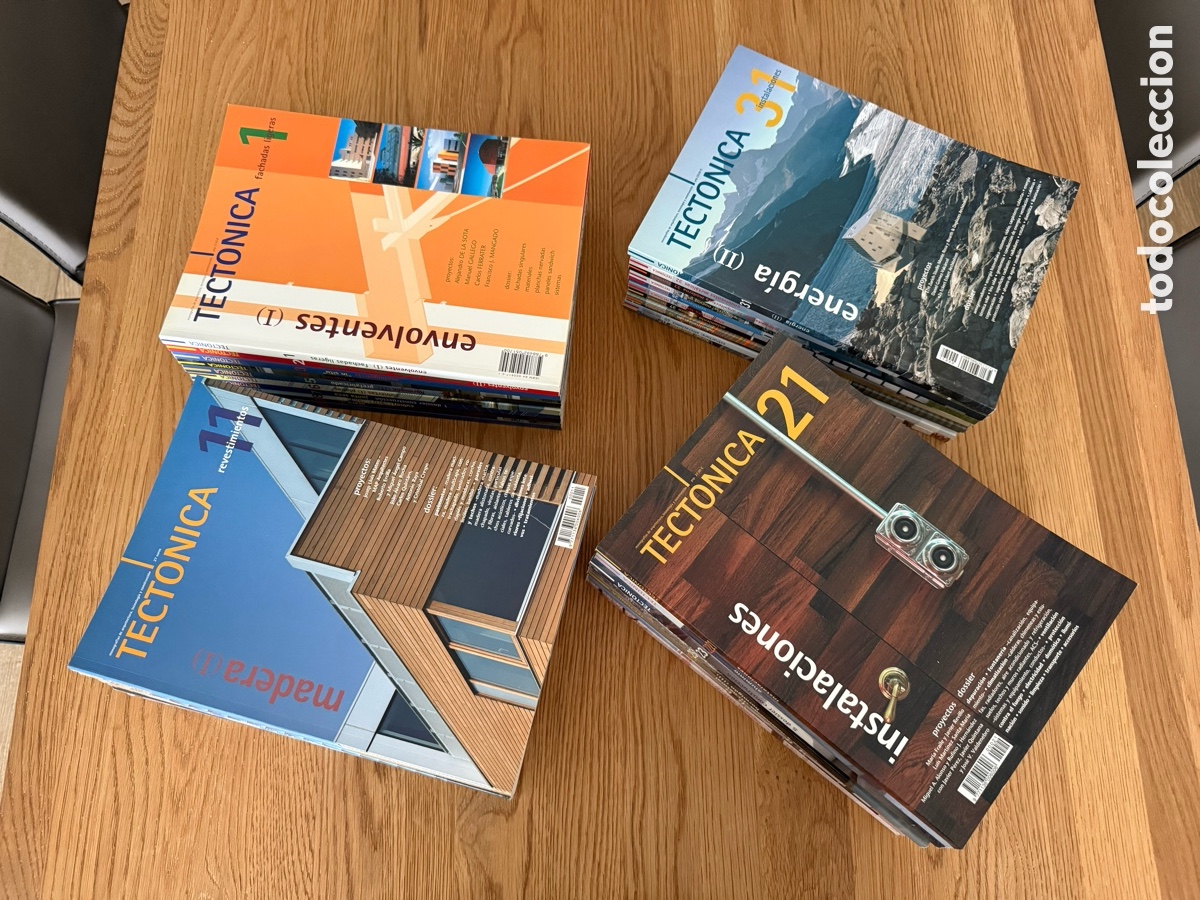 Libros de segunda mano: Colecci&oacute;n Completa Revista Tect&oacute;nica - 41 n&uacute;meros - Foto 2