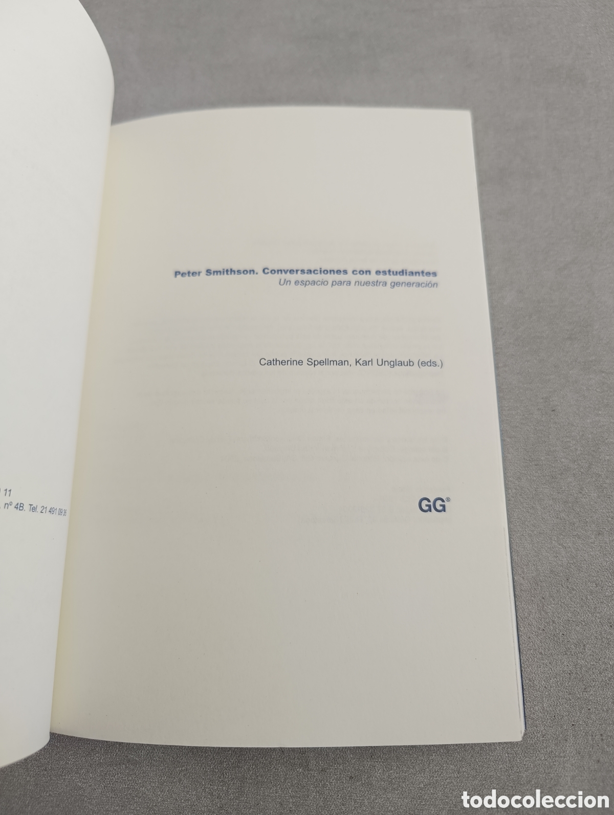 Libros de segunda mano: Peter Smithson. Conversaciones con estudiantes. - Foto 4