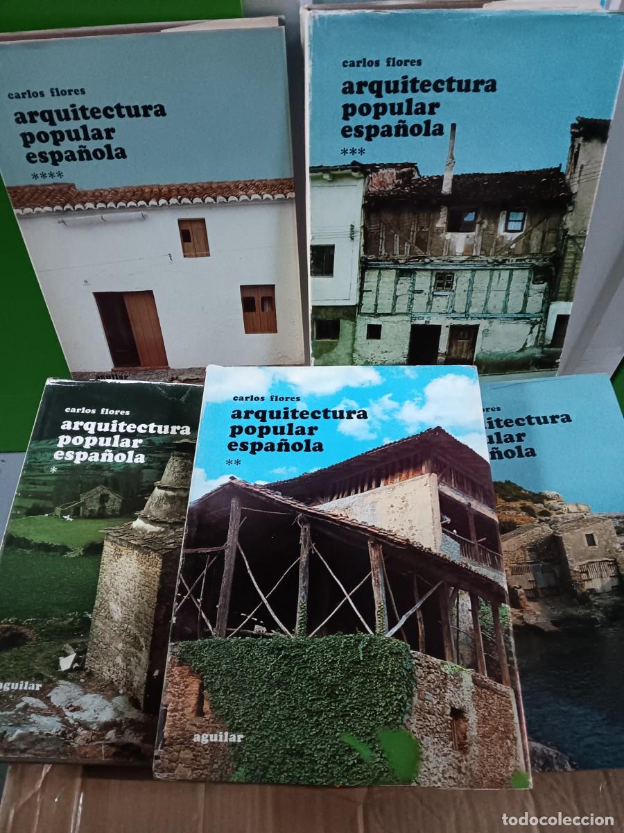 Libros de segunda mano: Arquitectura popular espa&ntilde;ola completa