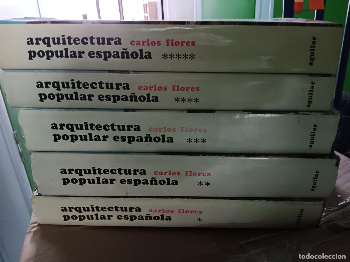 Libros de segunda mano: Arquitectura popular espa&ntilde;ola completa - Foto 3
