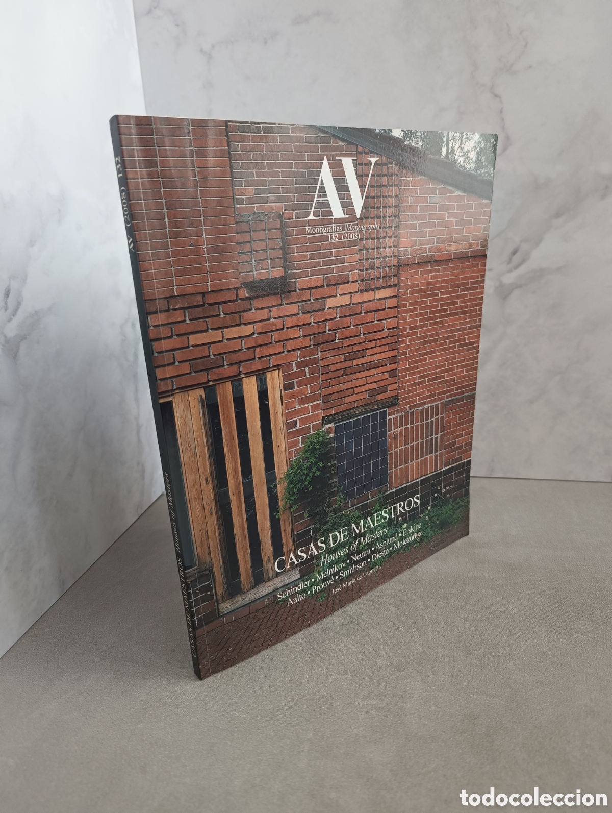 Libros de segunda mano: AV MONOGRAF&Iacute;AS 132 - CASAS DE MAESTROS. Arquitectura Viva.