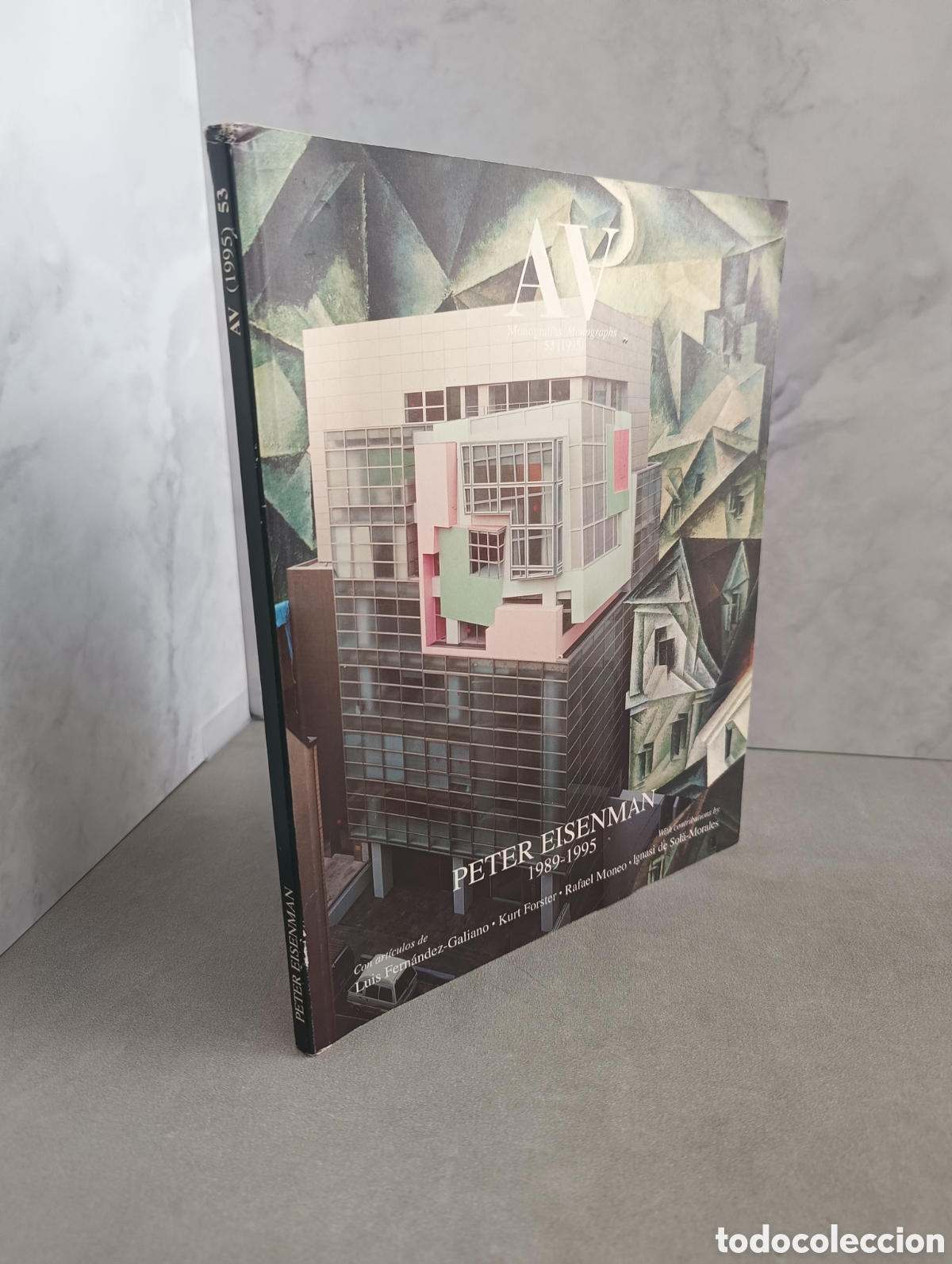 Libros de segunda mano: AV. MONOGRAFIAS 53. ARQUITECTURA VIVA. PETER EISENMAN 1989-1995.