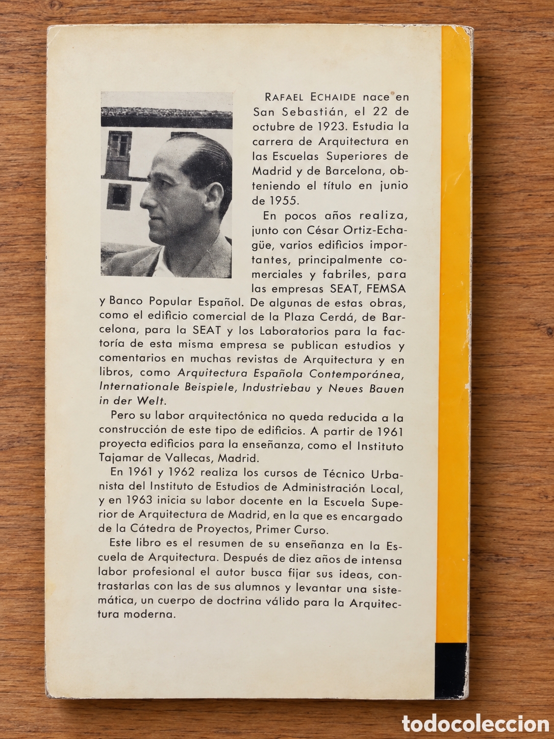 Libros de segunda mano: RAFAEL ECHAIDE &ndash; EL ORIGEN DE LA FORMA EN ARQUITECTURA &ndash; EDICIONES RIALP &ndash; LML - Foto 2