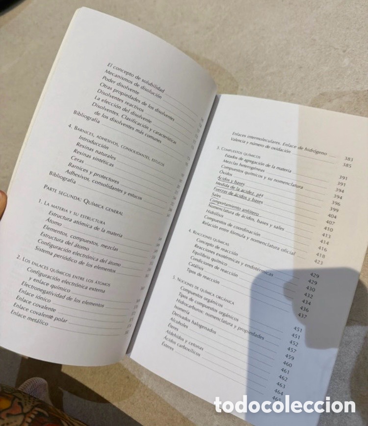 Libros de segunda mano: La Qu&iacute;mica en la restauraci&oacute;n. - Foto 10