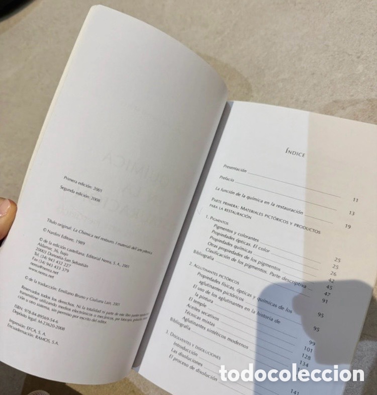 Libros de segunda mano: La Qu&iacute;mica en la restauraci&oacute;n. - Foto 11