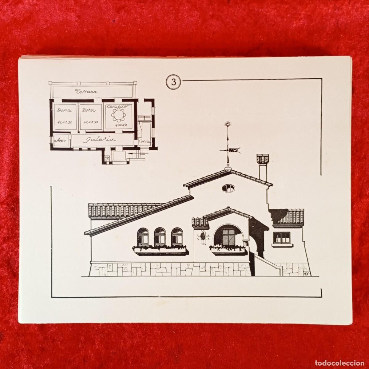 Libros de segunda mano: PROYECTOS PARA LA CONSTRUCCI&Oacute;N DE EDIFICIOS-VILLA - R. VECILLA BAHILLO - MONTES&Oacute; - 100 MODELOS / 53 - Foto 5