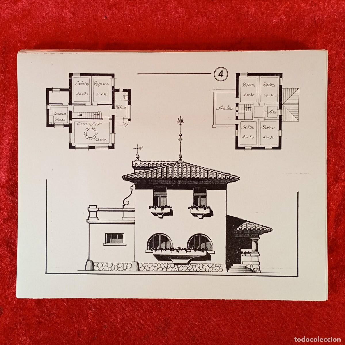 Libros de segunda mano: PROYECTOS PARA LA CONSTRUCCI&Oacute;N DE EDIFICIOS-VILLA - R. VECILLA BAHILLO - MONTES&Oacute; - 100 MODELOS / 53 - Foto 6