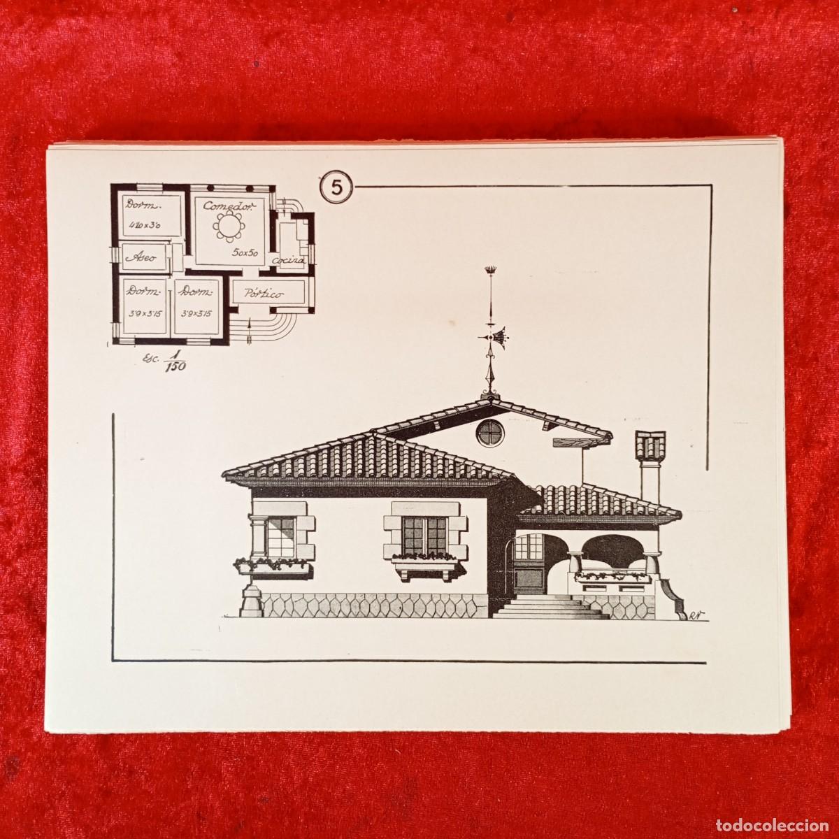 Libros de segunda mano: PROYECTOS PARA LA CONSTRUCCI&Oacute;N DE EDIFICIOS-VILLA - R. VECILLA BAHILLO - MONTES&Oacute; - 100 MODELOS / 53 - Foto 7