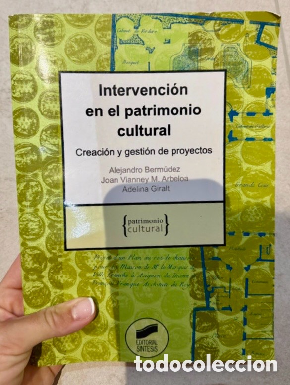 Libros de segunda mano: Intervenci&oacute;n en el patrimonio cultural Creaci&oacute;n y gesti&oacute;n de proyectos.