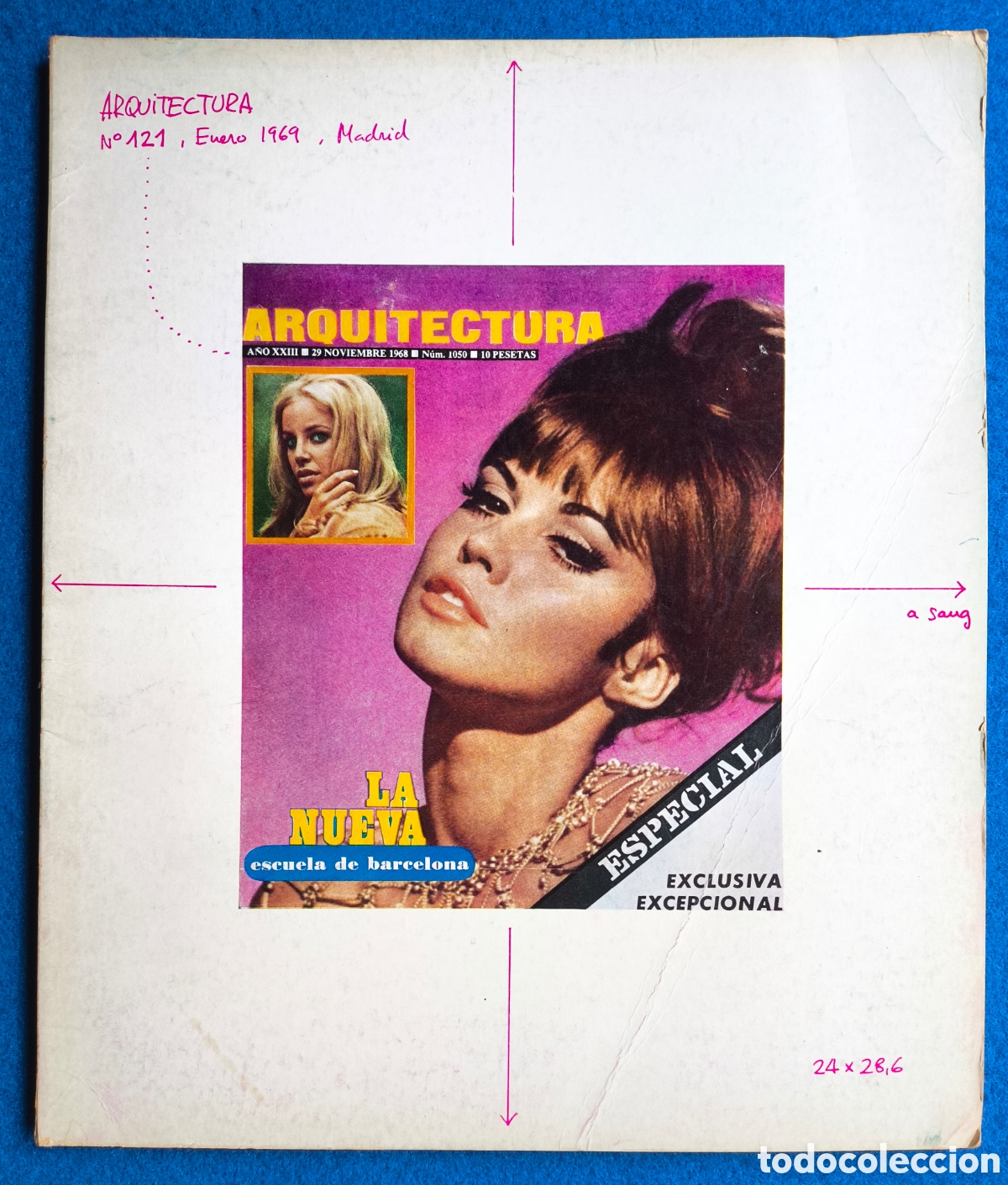Libros de segunda mano: COAM ARQUITECTURA MONOGR&Aacute;FICO LA NUEVA ESCUELA DE BARCELONA REVISTA 1969