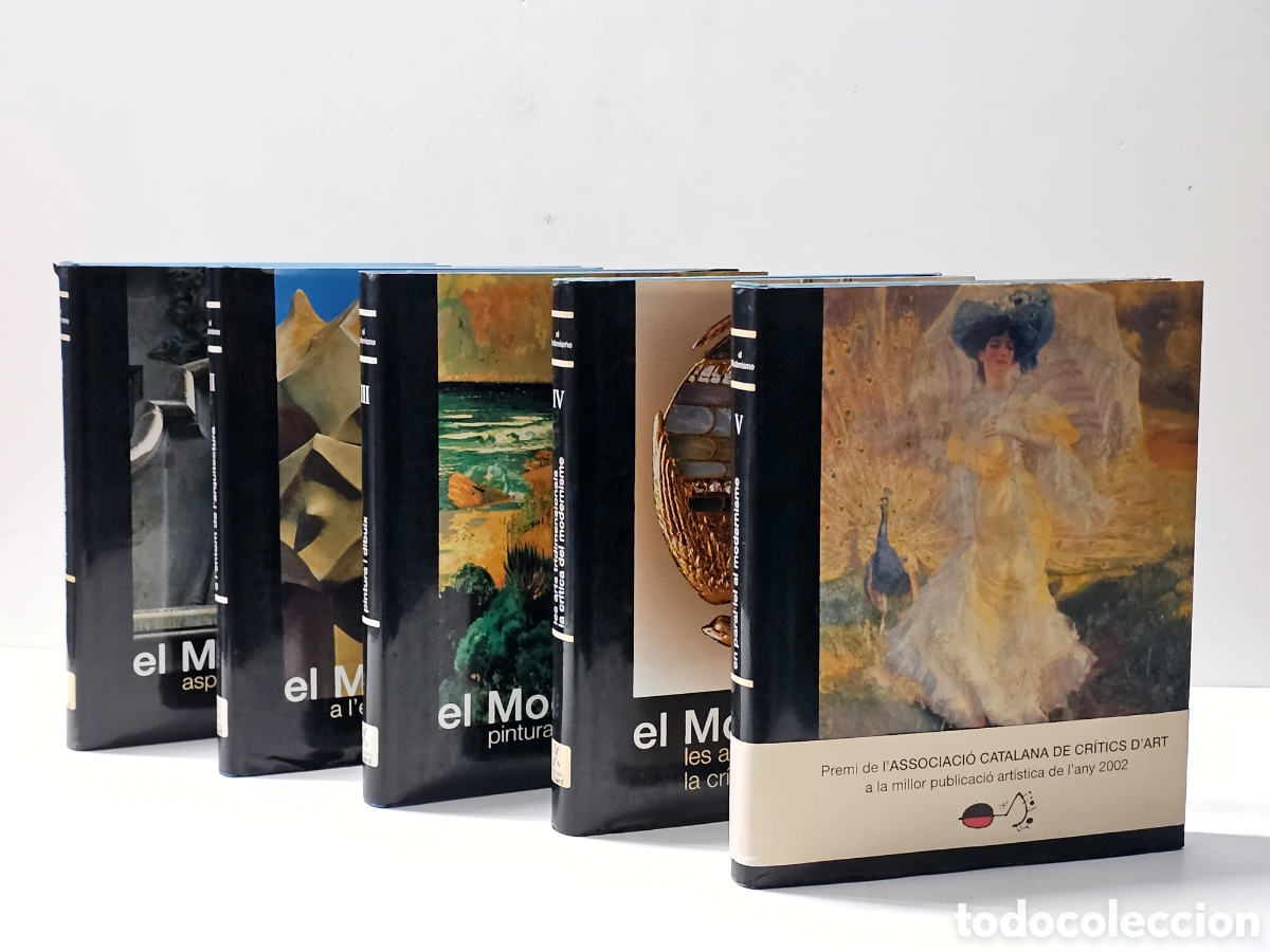 Libros de segunda mano: Colecci&oacute;n El Modernisme (5 Vol&uacute;menes Completos) - Edicions L'Isard / Premi ACCA