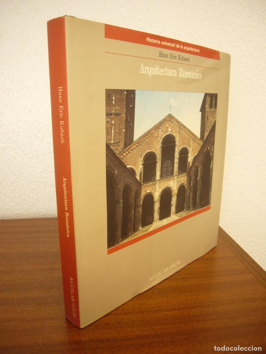 Libros de segunda mano: HANS ERICH KUBACH: ARQUITECTURA ROM&Aacute;NICA (AGUILAR, 1989) TAPA DURA