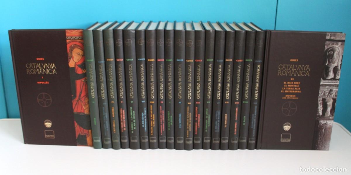 Libros de segunda mano: Guies Catalunya Rom&agrave;nica 20 volums COMPLETA Direcci&oacute; Antoni Pladevall Enciclop&egrave;dia Catalana CEC