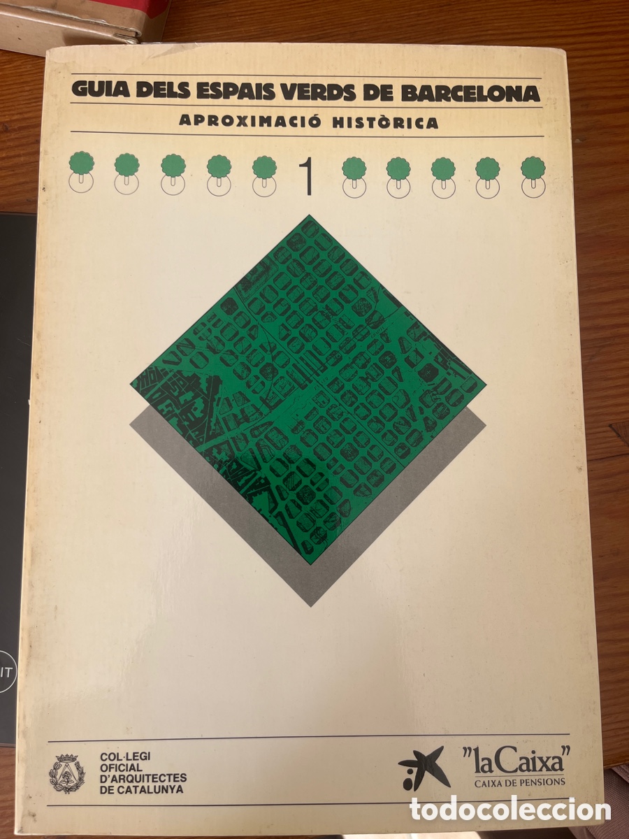 Libros de segunda mano: Gu&iacute;a dels espais verds de Barcelona-a&ntilde;o 1984