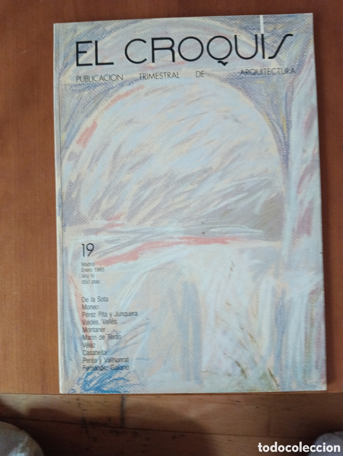 Libros de segunda mano: Croquis n&uacute;mero 19. 1985