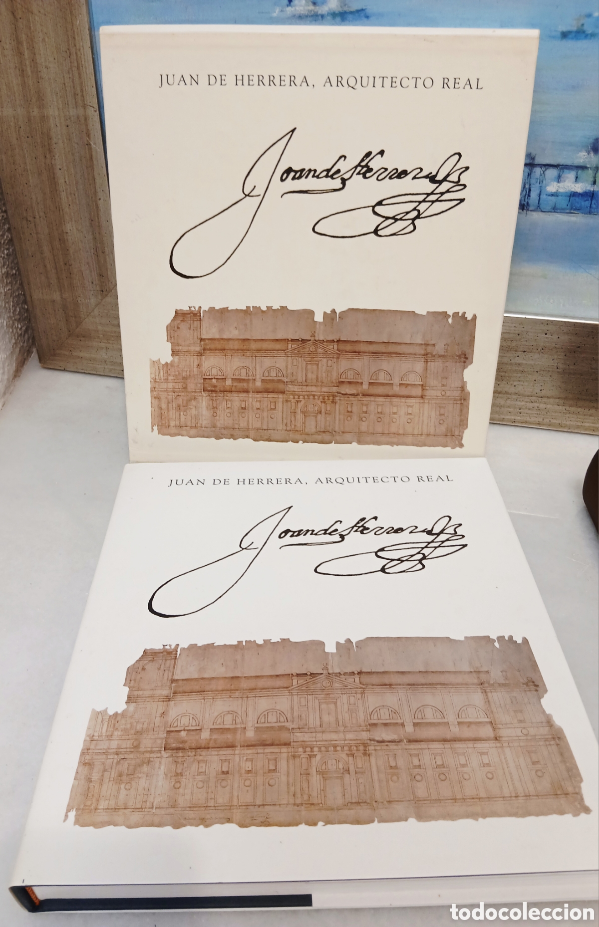 Libros de segunda mano: ​Libro: Juan de Herrera, Arquitecto Real - Ed. Lunwerg / Caja Cantabria (Gran Formato, Ilustrado)