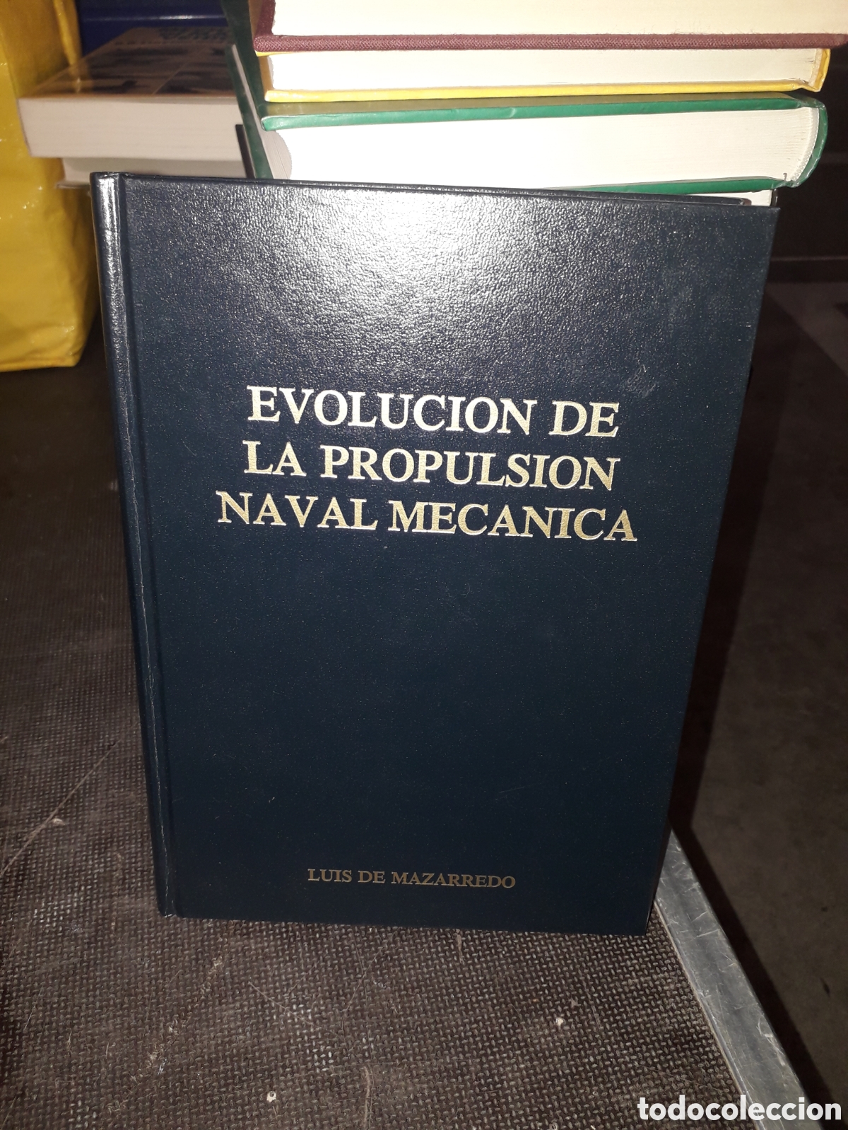 Libri di seconda mano: EVOLUCI&Oacute;N DE LA PROPULSION NAVAL MECANICA. LUIS DE MAZARREDO