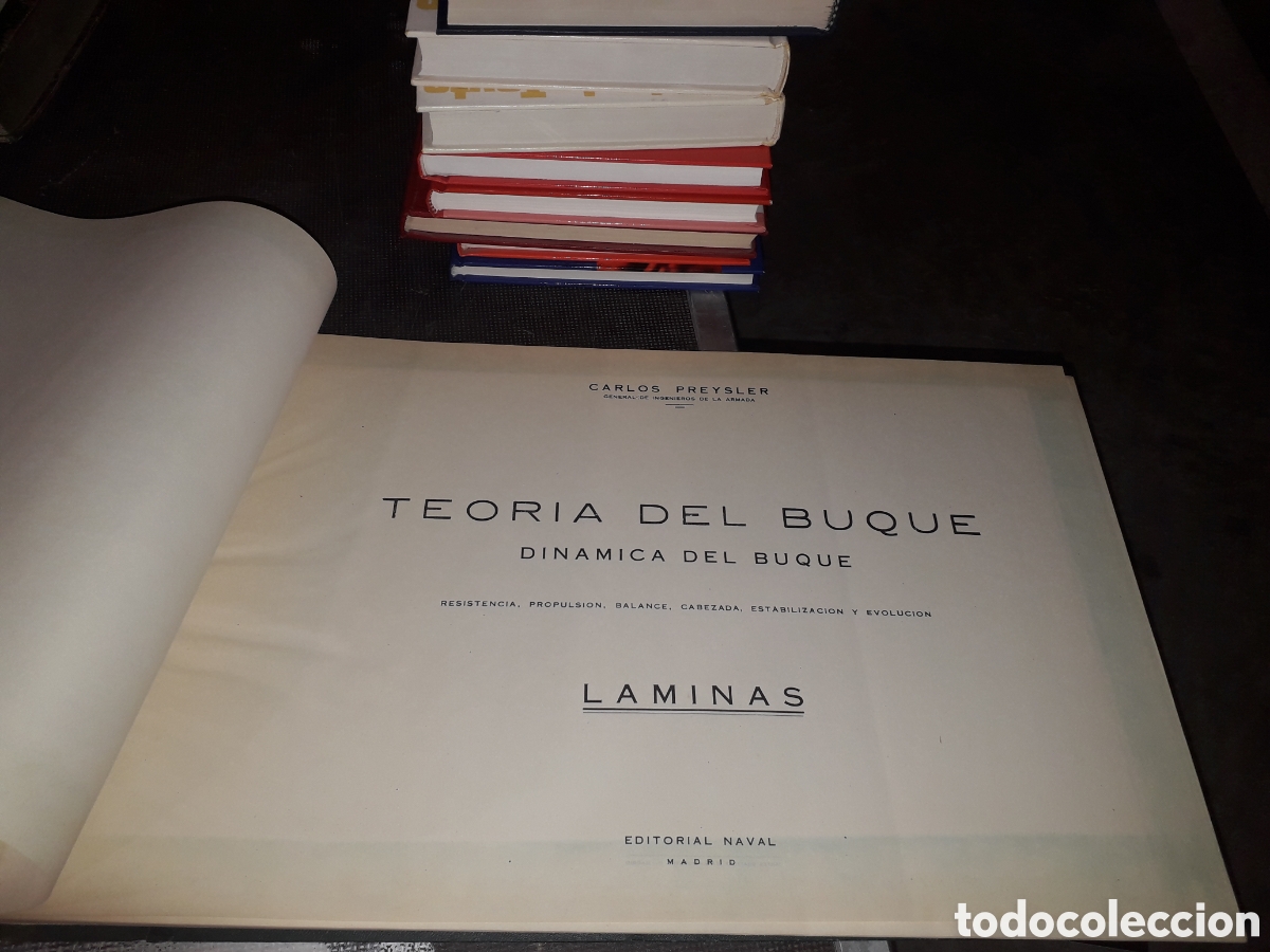 Libros de segunda mano: TEOR&Iacute;A DEL BUQUE .CARLOS PREYSLER - Foto 2